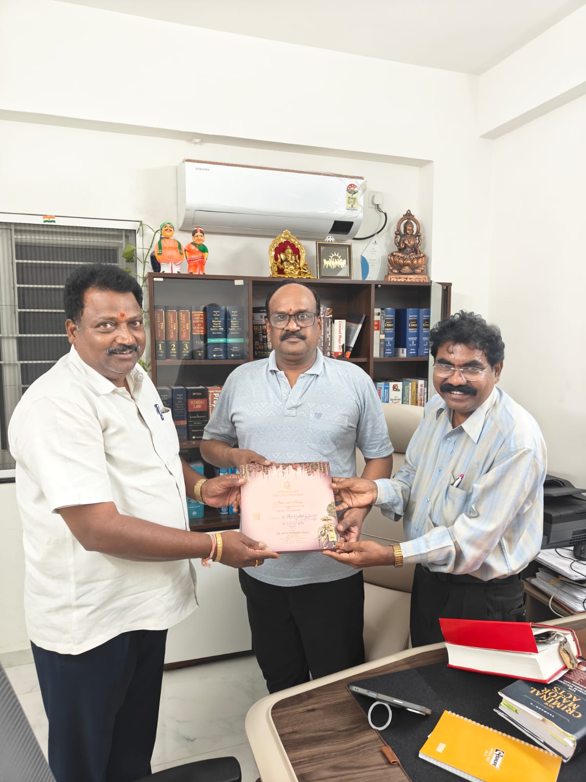 రాణి–శివ వివాహానికి జడ్జి ప్రభాకర్‌కు ఆహ్వానం