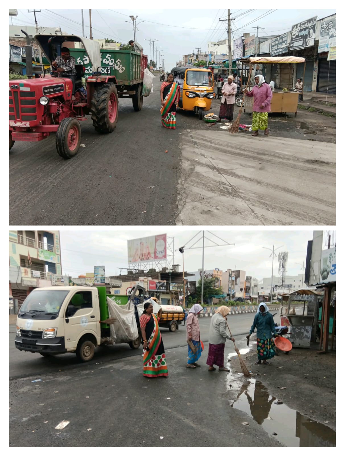 మరిపెడ పట్టణంలో పారిశుధ్య పనులపై ప్రత్యేక దృష్టి  మున్సిపల్ చైర్‌పర్సన్ వీసారపు ప్రగతి శ్రీపాల్ రెడ్డి