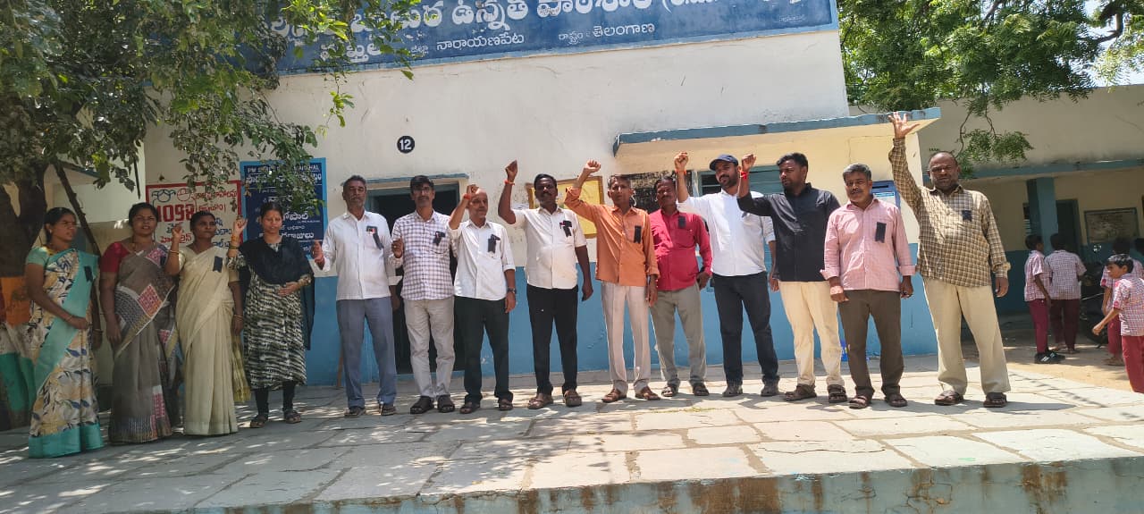 సెప్టెంబర్ 1న టిజిఈ జెఏసి పిలుపు మేరకు తపస్ ఆధ్వర్యంలో నల్ల బ్యాడ్జీలతో నిరసన.