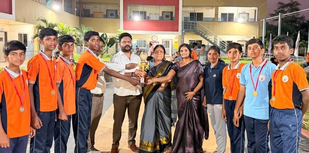 *ఎస్జీఎఫ్ వాలీబాల్లో ఇండియన్ హైట్స్ విద్యార్థుల సత్తా* *ఎస్జీఎఫ్ వాలీబాల్లో ఇండియన్ హైట్స్ విద్యార్థుల సత్తా*