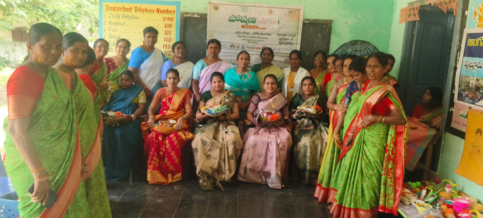 పుల్లూరు-3 అంగన్వాడీ కేంద్రంలో ఘనంగా పోషణ మాసం కార్యక్రమం పుల్లూరు-3 అంగన్వాడీ కేంద్రంలో ఘనంగా పోషణ మాసం కార్యక్రమం