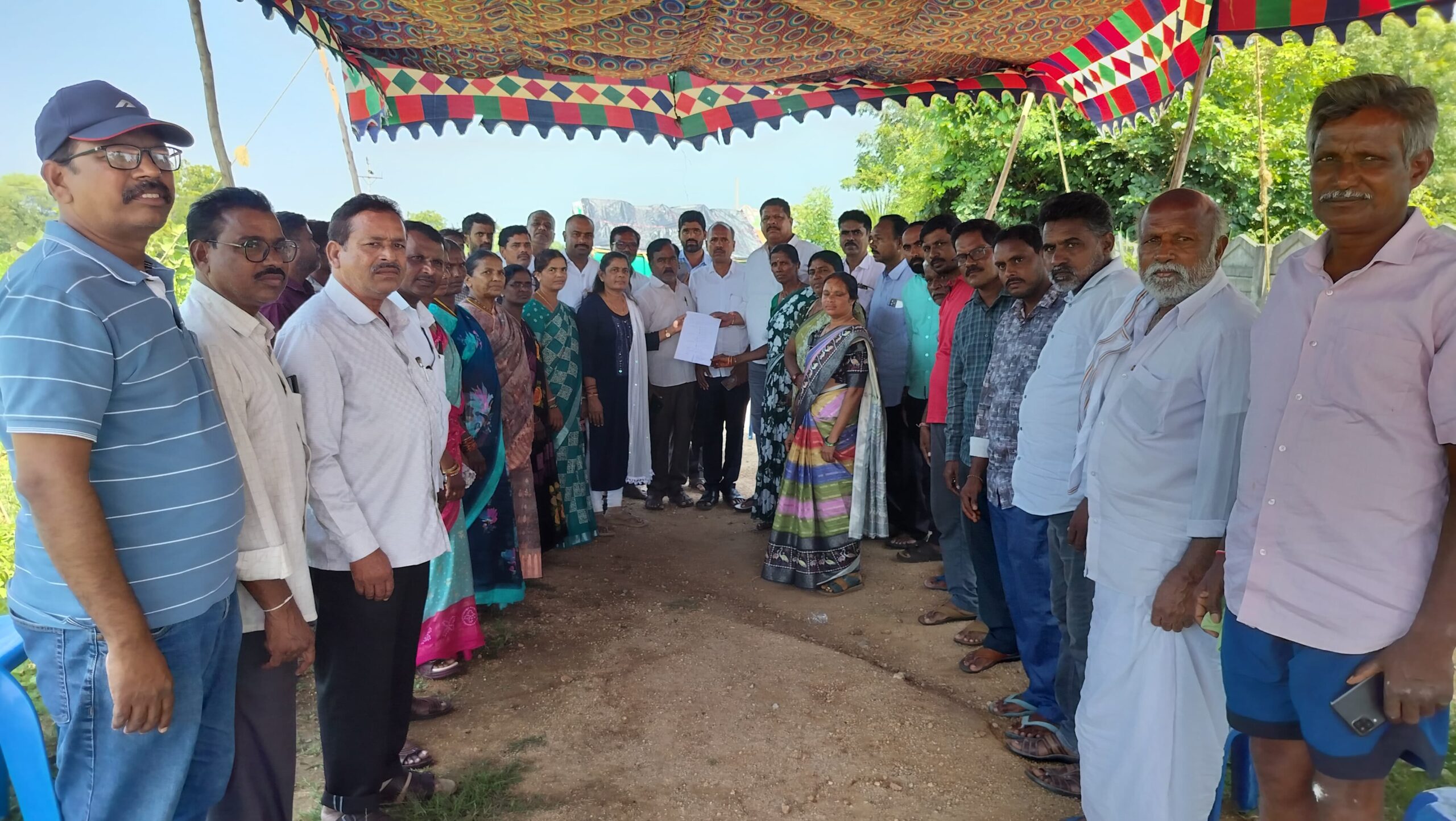 అమరావతి వెంచర్ ప్లాట్ ఓనర్స్ నూతన కమిటీ ఎన్నిక