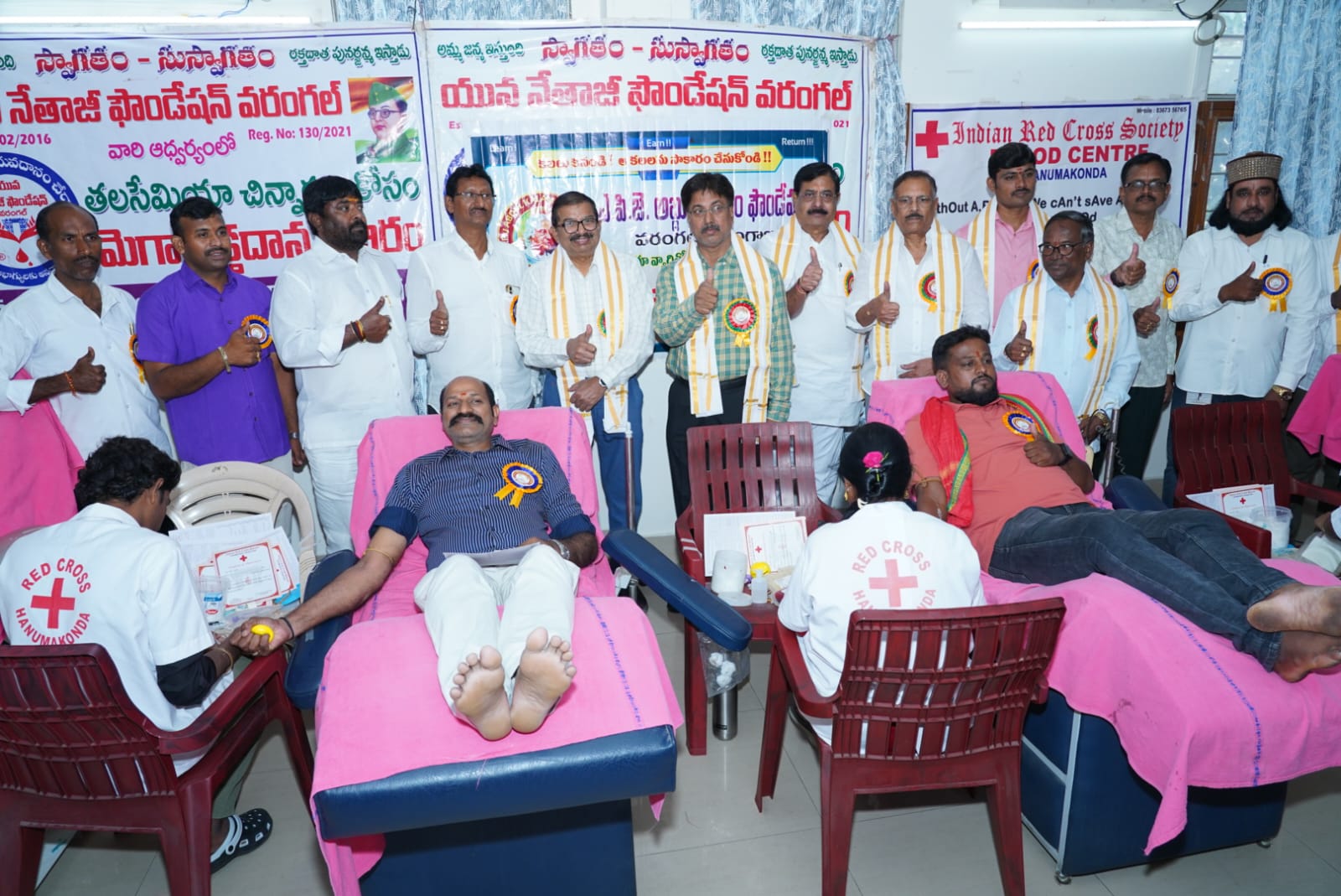 అబ్దుల్ కలాం జయంతి సందర్బంగా ఏర్పాటు చేసిన రక్తదాన శిబిరం విజయవంతం